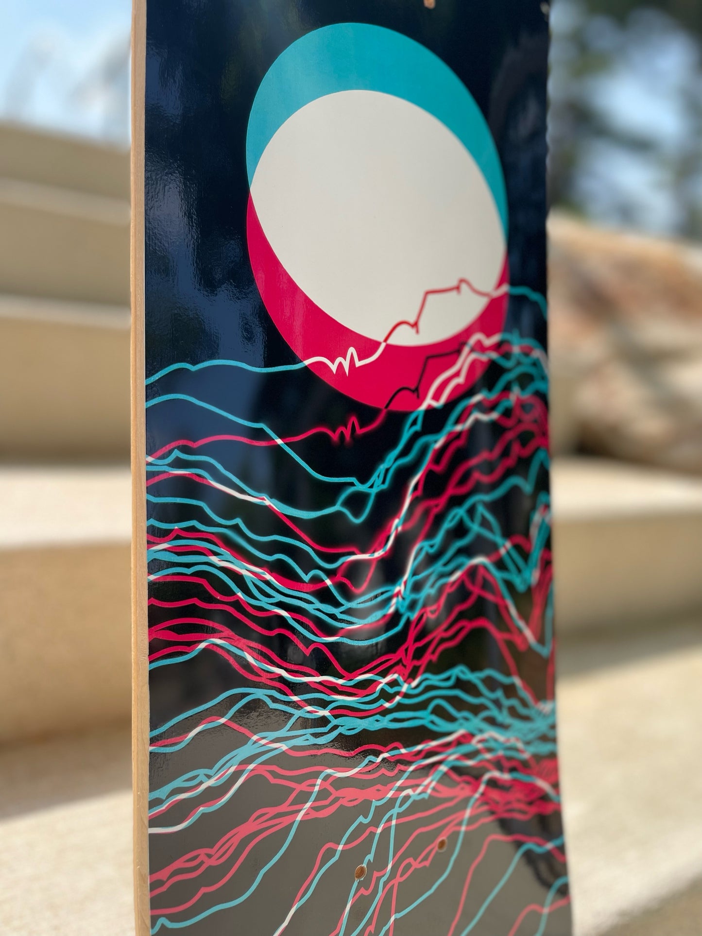 New Moon Deck - 8"