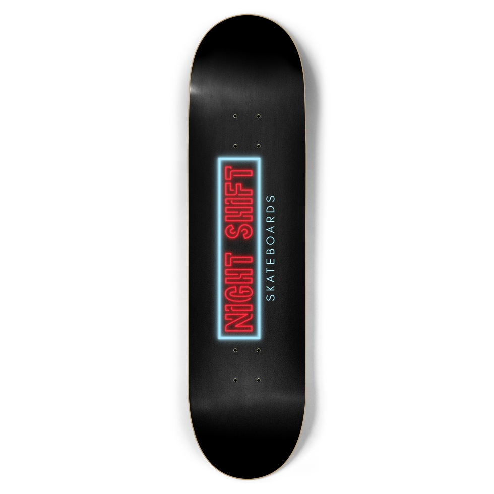 Dark Mode Logo Deck - 8.5"