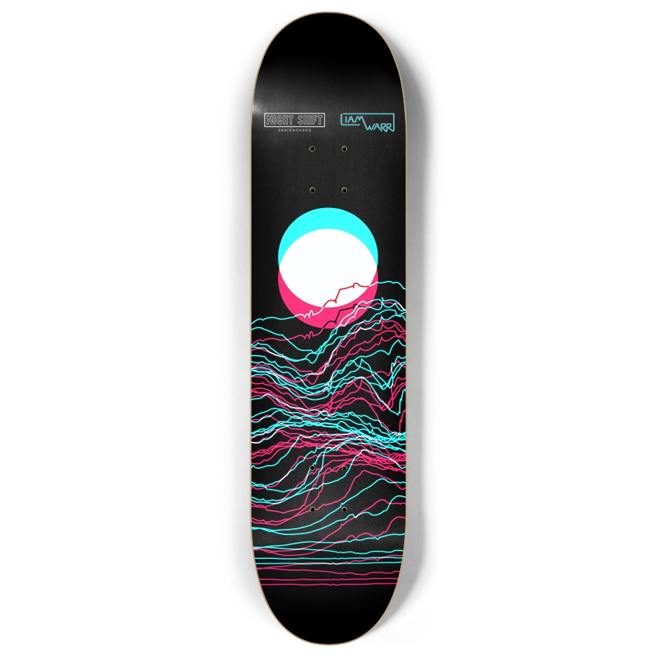 New Moon Deck - 8"
