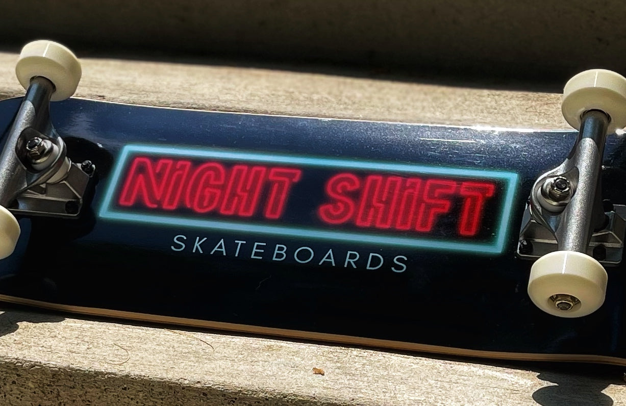 Dark Mode Logo Deck - 8.5"